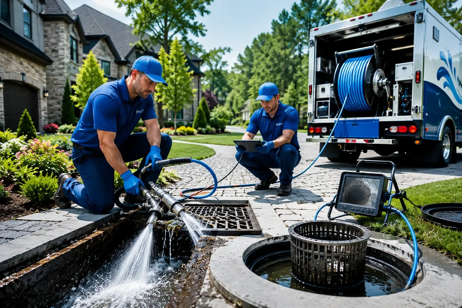 Local outdoor drain cleaning professionals in Burnside, PA