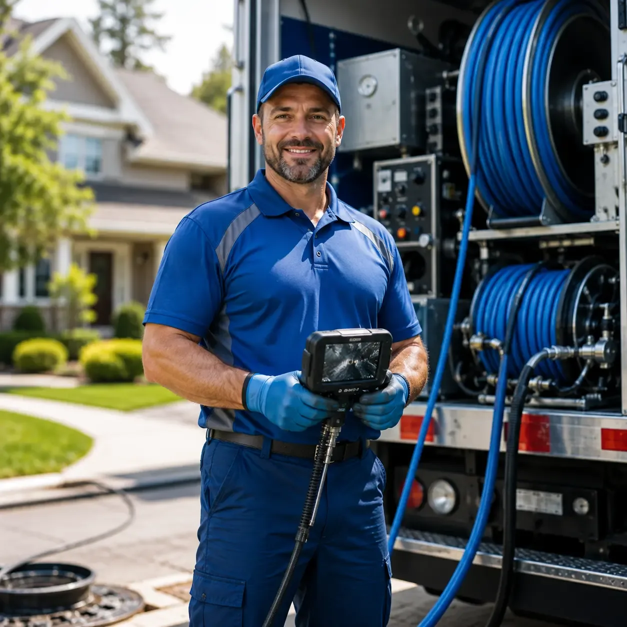 Local outdoor drain cleaning specialists in Burnside, PA